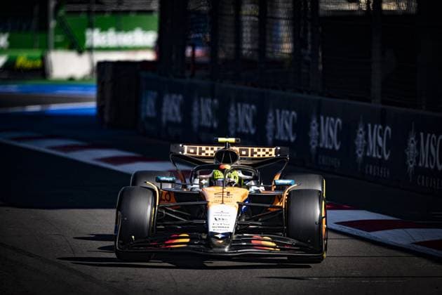 Lando Norris driving McLaren MCL39 during the F1 Grand Prix of Mexico race at Autodromo Hermanos Rodriguez on October 26, 2025 in Mexico City, Mexico Copyright: xRichardxCallis SPPx Sportspressphoto_SPR52342