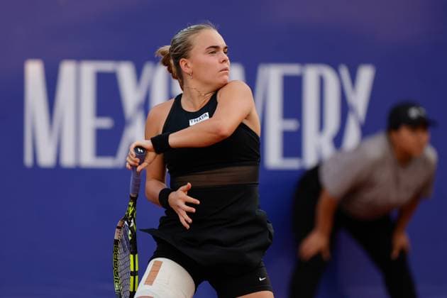 WTA QUERETARO OPEN 125 WTA QUERETARO OPEN 125 BEJLEK VS SCOTT 26102025 QUERETARO, QUERETARO, MEXICO Action photo of czech Sara Bejlek, champion of the tournanent during day 6 of the WTA Queretaro Open 125, held a the Club Campestre de Queretaro against Katrina Scott of the USA Action photo of czech Sara Bejlek, champion of the tournament during day 6 of the WTA Queretaro Open 125, held at the Club Campestre de Queretaro against Katrina Scott of the USA PHOTO BY IMAGENSHOP AGENCIA FOTOGRAFICA QUERETARO QUERETARO MEXICO Copyright: xIMAGENSHOPxAGENCIAxFOTOGRAFICAx