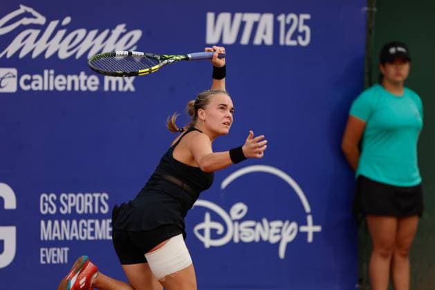 WTA QUERETARO OPEN 125 WTA QUERETARO OPEN 125 BEJLEK VS SCOTT 26102025 QUERETARO, QUERETARO, MEXICO Action photo of czech Sara Bejlek, champion of the tournanent during day 6 of the WTA Queretaro Open 125, held a the Club Campestre de Queretaro against Katrina Scott of the USA Action photo of czech Sara Bejlek, champion of the tournament during day 6 of the WTA Queretaro Open 125, held at the Club Campestre de Queretaro against Katrina Scott of the USA PHOTO BY IMAGENSHOP AGENCIA FOTOGRAFICA QUERETARO QUERETARO MEXICO Copyright: xIMAGENSHOPxAGENCIAxFOTOGRAFICAx