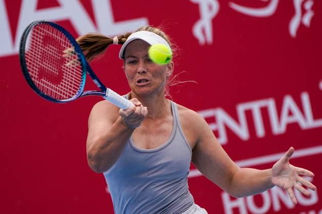 Hong Kong Tennis Open - Day 3 Australian tennis player Maddison Inglis during a match at the Hong Kong Tennis Open on October 27, 2025 in Hong Kong (Photo by Vernon Yuen Nexpher Images) Hong Kong