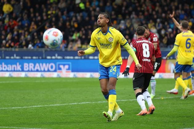 Braunschweig vs Hannover, 2 BL Braunschweig, 26 10 2025, FOOTBALL Eintracht Braunschweig vs Hannover 96, 2 BL, Season 2025 26 Sidi SanÃ Eintracht Braunschweig Braunschweig
