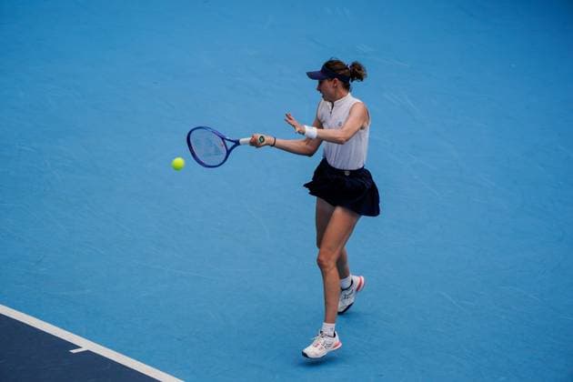 Hong Kong Tennis Open - Day 3 Moldovan-Spanish tennis player Cristina Bucsa during a match at the Hong Kong Tennis Open on October 27, 2025 in Hong Kong (Photo by Vernon Yuen Nexpher Images) Hong Kong