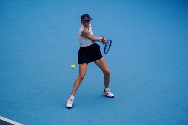 Hong Kong Tennis Open - Day 3 Moldovan-Spanish tennis player Cristina Bucsa during a match at the Hong Kong Tennis Open on October 27, 2025 in Hong Kong (Photo by Vernon Yuen Nexpher Images) Hong Kong