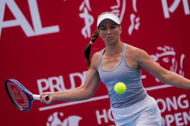 Hong Kong Tennis Open - Day 3 Australian tennis player Maddison Inglis during a match at the Hong Kong Tennis Open on October 27, 2025 in Hong Kong (Photo by Vernon Yuen Nexpher Images) Hong Kong