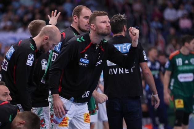 26 10 2025, xgox, Handball Daikin HBL, TSV Hannover Burgdorf SC Magdeburg emspor, v l Philipp Weber Magdeburg, 20 Jubel, Torjubel, jubelt ueber das Tor, celebrate the goal, celebration Hannover