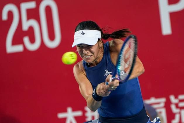 Hong Kong Tennis Open - Day 3 Australian tennis player Ajla Tomljanovic during a match at the Hong Kong Tennis Open on October 27, 2025 in Hong Kong (Photo by Vernon Yuen Nexpher Images) Hong Kong