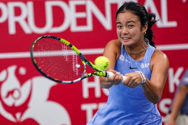 Hong Kong Tennis Open - Day 3 Filipino tennis player Alexandra Eala during a match at the Hong Kong Tennis Open on October 27, 2025 in Hong Kong (Photo by Vernon Yuen Nexpher Images) Hong Kong