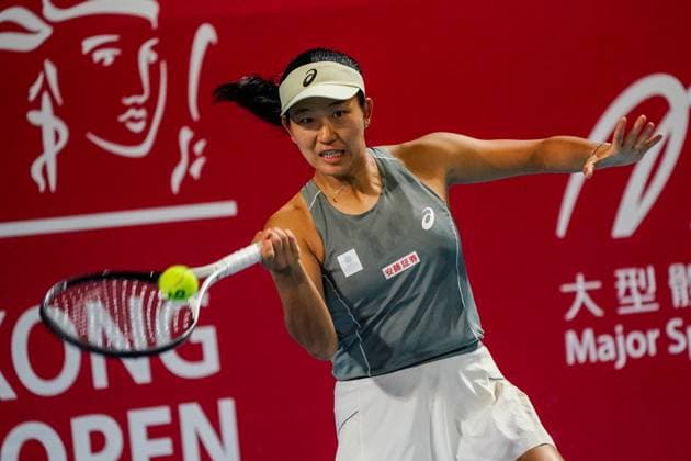 Hong Kong Tennis Open - Day 3 Japanese tennis player Moyuka Uchijima during a match at the Hong Kong Tennis Open on October 27, 2025 in Hong Kong (Photo by Vernon Yuen Nexpher Images) Hong Kong