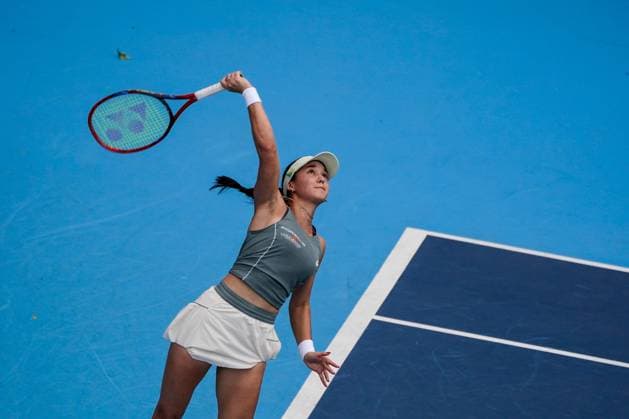 Hong Kong Tennis Open - Day 3 German tennis player Eva Lys during a match at the Hong Kong Tennis Open on October 27, 2025 in Hong Kong (Photo by Vernon Yuen Nexpher Images) Hong Kong