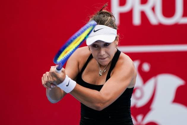 Hong Kong Tennis Open - Day 3 Russian tennis player Kristiana Sidorova during a match at the Hong Kong Tennis Open on October 27, 2025 in Hong Kong (Photo by Vernon Yuen Nexpher Images) Hong Kong