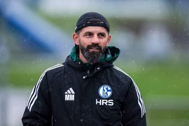 27 10 2025, Football, Season 2025 2026, Training FC Schalke 04, Coach Miron Muslic FC Schalke 04 , Gelsenkirchen Training ground FC Schalke 04 NRW Germany xRHR PHOTO YYx Copyright: RHR-FOTOx RHR-FOTO YY