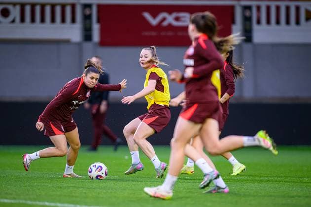 Football, Women, National team Poland, Training