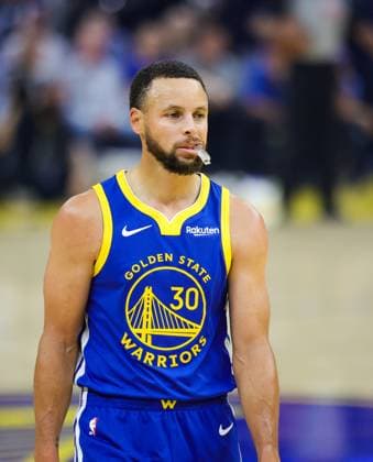 (251028) -- SAN FRANCISCO, Oct. 28, 2025 -- Stephen Curry of Golden State Warriors reacts during the 2025-2026 NBA, Basketball Herren, USA regular season match between Golden State Warriors and Memphis Grizzlies in San Francisco, the United States, on Oct. 27, 2025. (Photo by Xinhua) (SP)U.S.-SAN FRANCISCO-BASKETBALL-NBA-WARRIORS VS GRIZZLIES ArthurxDong 