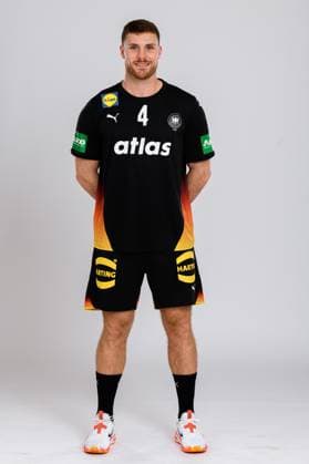 Muenchen Handball DHB 25 26 Germany photo shoot Johannes Golla Germany Muenchen Bavaria Germany