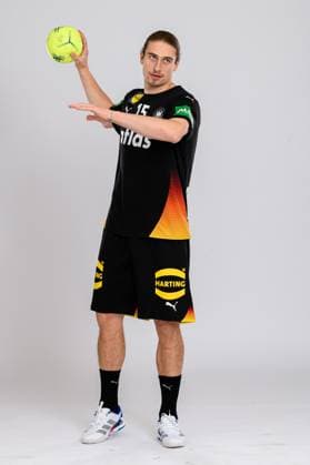 Muenchen Handball DHB 25 26 Germany Photo shoot Juri Knorr Germany Muenchen Bavaria Germany