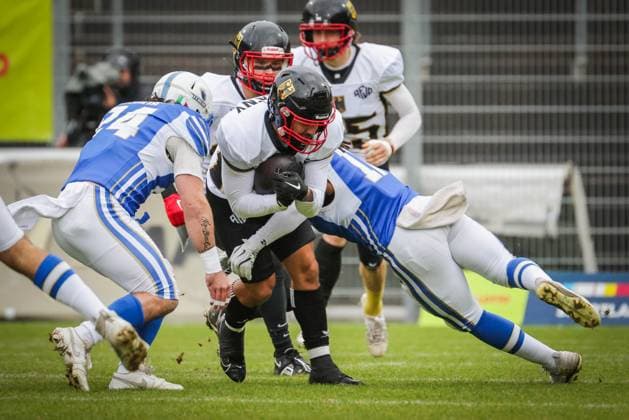 American Football, European Championship, Italy - Germany