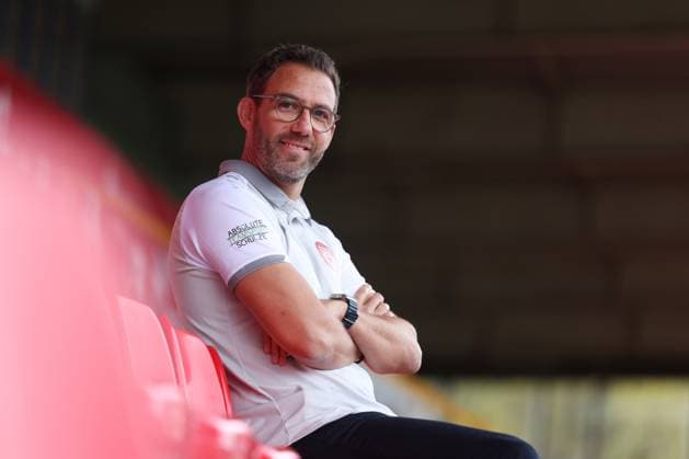 Boris Schommers SI is introduced as the new coach of Sportfreunde Siegen Soccer Regionalliga West, Sportfreunde Siegen, on 28 10 2025 in Siegen Germany