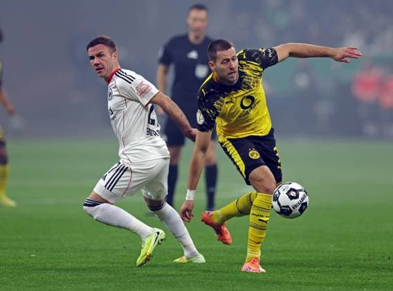 Football, DFB Cup, Eintracht Frankfurt - Borussia Dortmund