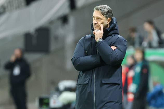 Soccer DFB Pokal Eintracht Frankfurt Borussia Dortmund on 28 10 2025 at Deutsche Bank Park in Frankfurt Coach Niko Kovac Dortmund dissatisfied, disappointed, disappointed, dejected MH