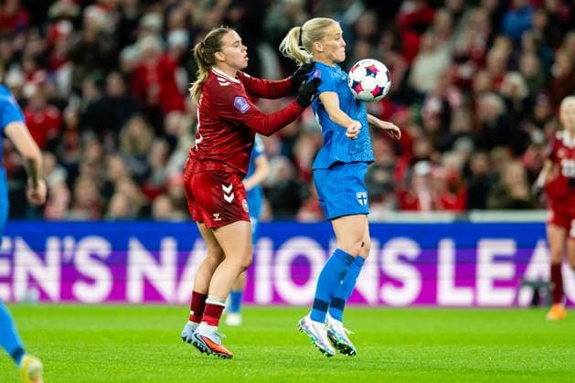 Football, Women, Nations League, Denmark - Finland