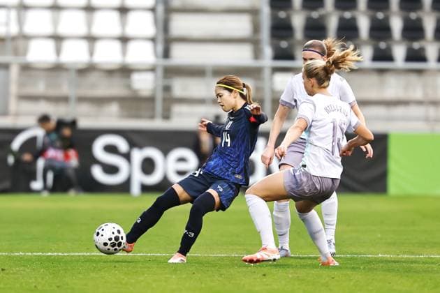 Yui Hasegawa (JPN), OCTOBER 28, 2025 - Football Soccer : International Friendly, Länderspiel, Nationalmannschaft match between Norwey Women - Japan Women at Estadio Municipal de La Linea in La Linea de Concepcion, Spain. Noxthirdxpartyxsales  aflo_308530861