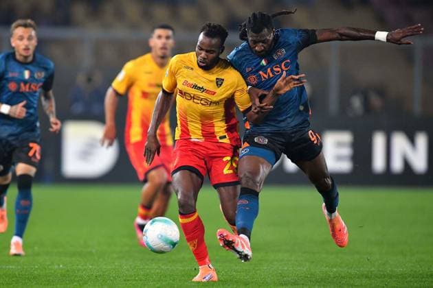Football, Italy, US Lecce - SSC Napoli