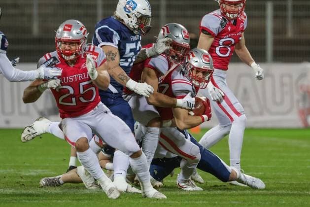 American Football, European Championship Final, Austria - Finland