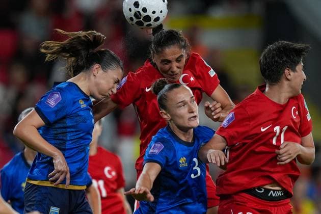 Football, Women, Nations League, Turkey - Kosovo