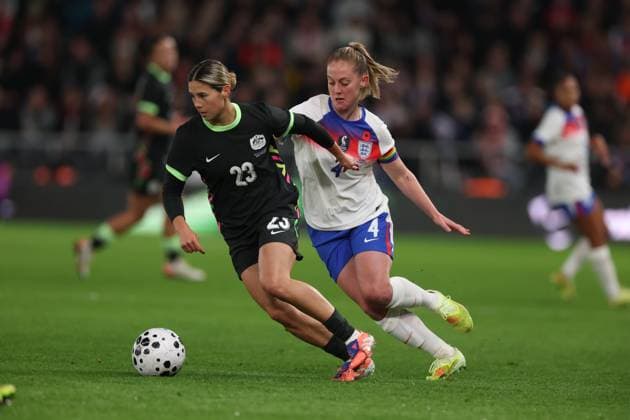 Football, Women, International match, England - Australia