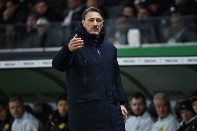 28 10 2025, xjrdrx, Fußball DFB Pokal 2 Runde, Eintracht Frankfurt Borussia Dortmund v l Trainer Niko Kovac Borussia Dortmund DFL DFB REGULATIONS PROHIBIT ANY USE OF PHOTOGRAPHS as IMAGE SEQUENCES and or QUASI VIDEO Frankfurt am Main