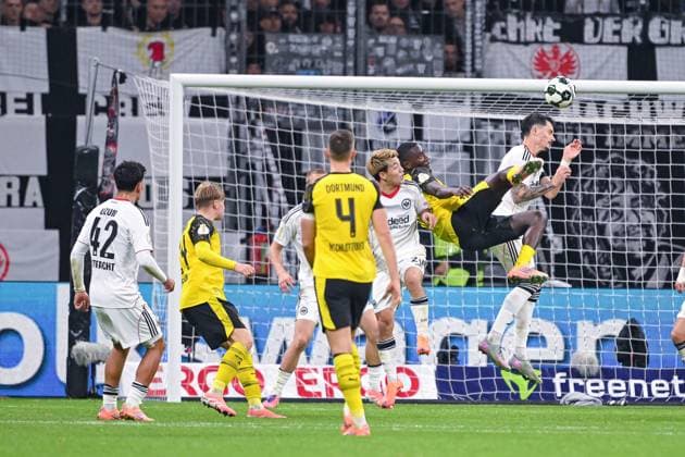 26 10 2025, Football, DFB Cup, 2nd round, Season 2025 2026, Eintracht Frankfurt Borussia Dortmund, Serhou Guirassy Borussia Dortmund xRHR PHOTO TKx Copyright: RHR-FOTOx RHR-FOTO TK