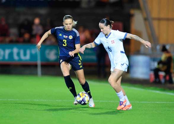 Football, Women, International match, Scotland - Switzerland