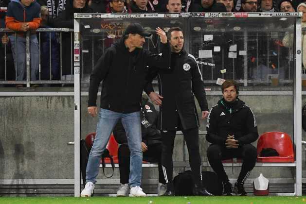 GER 2 FBL, FC St Pauli vs TSG 1899 Hoffenheim 28 10 2025, Millerntorstadion, Hamburg, GER DFB Pokal, FC St Pauli vs TSG 1899 Hoffenheim in picture Coach Alexander Blessin Hamburg nordphotoxGmbH xWitke nph00002