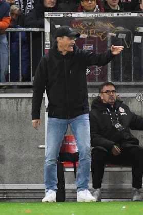GER 2 FBL, FC St Pauli vs TSG 1899 Hoffenheim 28 10 2025, Millerntorstadion, Hamburg, GER DFB Pokal, FC St Pauli vs TSG 1899 Hoffenheim in picture Coach Alexander Blessin Hamburg nordphotoxGmbH xWitke nph00002