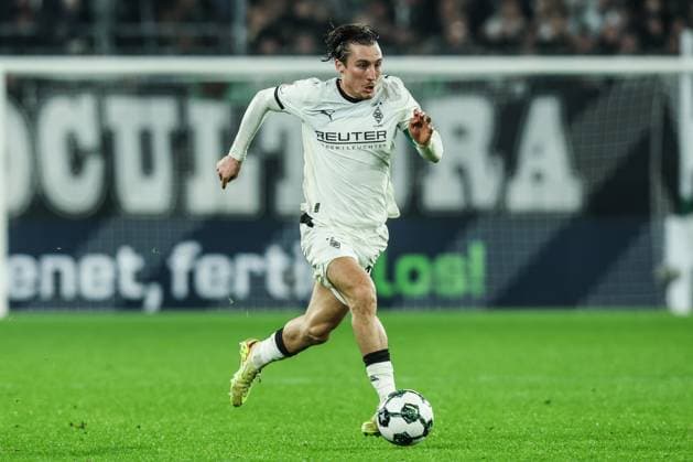Sports, Football, DFB Cup Season 2025 2026 2 Round Borussia Mönchengladbach Karlsruher SC 28 10 2025, BORUSSIA PARK Rocco Reitz Borussia Mönchengladbach, 27 Mönchengladbach BORUSSIA PARK North Rhine-Westphalia Germany