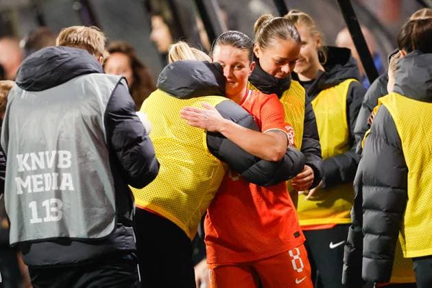 2025-10-28 Netherlands Women v Canada Women - International Friendly, Länderspiel, Nationalmannschaft NIJMEGEN, NETHERLANDS - OCTOBER 28: Sherida Spitse of Netherlands during the International friendly match between Netherlands Women and Canada Women at Goffertstadion on October 28, 2025 in Nijmegen, Netherlands. Nijmegen Goffertstadion Netherlands Content not available for redistribution in The Netherlands directly or indirectly through any third parties. Copyright: xBroerxvanxdenxBoomx
