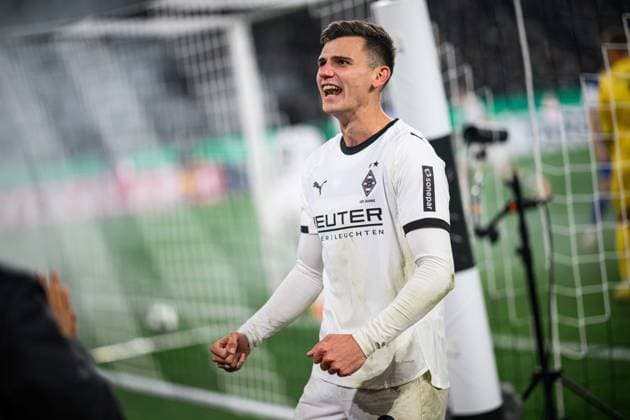 MOENCHENGLADBACH, GERMANY - 28 OCTOBER, 2025: - The football match of Germany Cup DFB Pokal Borussia Moenchengladbach vs Karlsruher SC at Borussia Park.  Copyright: xVitaliixKliuievx