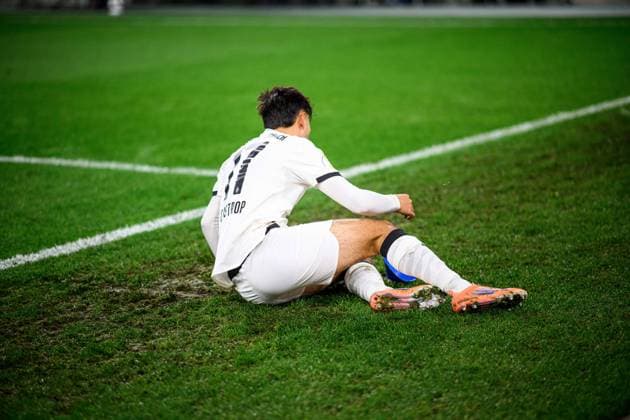 MOENCHENGLADBACH, GERMANY - 28 OCTOBER, 2025: Jens Castrop - The football match of Germany Cup DFB Pokal Borussia Moenchengladbach vs Karlsruher SC at Borussia Park.  Copyright: xVitaliixKliuievx