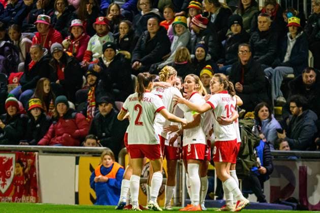 28.10.2025 WALIA , NEWPORT, STADION RODNEY PARADE, PILKA NOZNA KOBIET ( WOMEN S FOOTBALL) MECZ TOWARZYSKI WALIA (WALES - POLAND ) WALIA - POLSKA ¨NZ. MILENA KOKOSZ EWELINA KAMCZYK NATALIA PADILLA-BIDAS PAULINA TOMASIAK FOTO RADOSLAW JOZWIAK CYFRASPORT NEWSPIX.PL --- Newspix.pl POLAND OUT!  RA1_4457