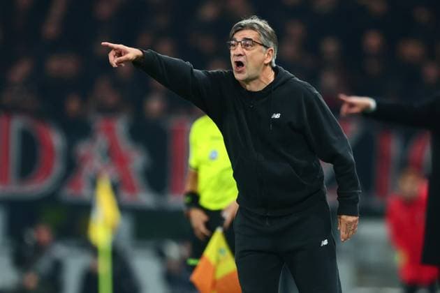 October 28, 2025, Bergamo, Lombardia: Atalanta s head coach Ivan Juric during the Italian Serie A soccer match Atalanta BC vs AC Milan at New Balance Arena in Bergamo, Italy, 28 october 2025..ANSA MICHELE MARAVIGLIA Soccer: Serie A; Atalanta-Milan  - ZUMAa110 20251028_zaf_a110_061 Copyright: xMichelexMaravigliax