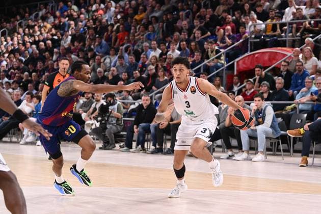 Quinn Ellis FC Barcellona - EA7 Emporio Armani Olimpia Milano EuroLeague 2025-26 Barcellona, 28 10 2025 Foto M.Ceretti Ciamillo-Castoria Barcellona  Copyright: xMassimoxCerettix
