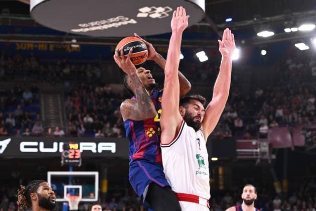 Will Clyburn FC Barcellona - EA7 Emporio Armani Olimpia Milano EuroLeague 2025-26 Barcellona, 28 10 2025 Foto M.Ceretti Ciamillo-Castoria Barcellona  Copyright: xMassimoxCerettix