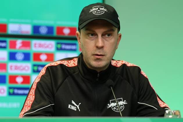 Coach Ole Werner Leipzig Football DFB Cup 2nd main round 2025 2026 FC Energie Cottbus RB Leipzig