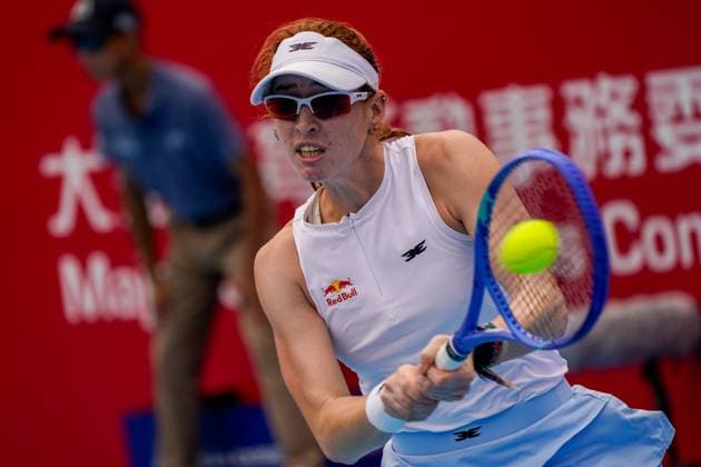 Hong Kong Tennis Open - Day 5 Australian tennis player Maya Joint during a match at the Hong Kong Tennis Open on October 29, 2025 in Hong Kong. (Photo by Vernon Yuen Nexpher Images) Hong Kong