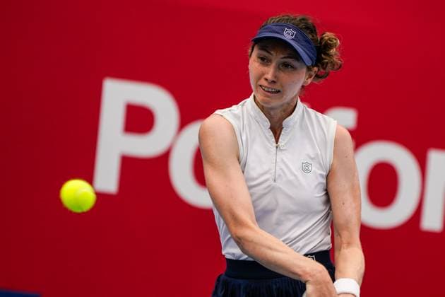 Hong Kong Tennis Open - Day 5 Moldovan-Spanish tennis player Cristina Bucsa during a match at the Hong Kong Tennis Open on October 29, 2025 in Hong Kong. (Photo by Vernon Yuen Nexpher Images) Hong Kong