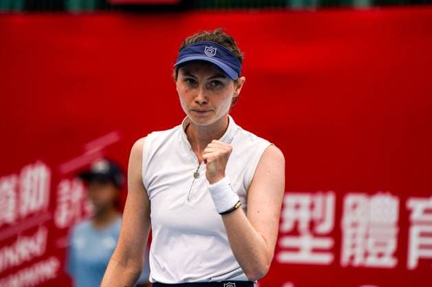 Hong Kong Tennis Open - Day 5 Moldovan-Spanish tennis player Cristina Bucsa during a match at the Hong Kong Tennis Open on October 29, 2025 in Hong Kong. (Photo by Vernon Yuen Nexpher Images) Hong Kong