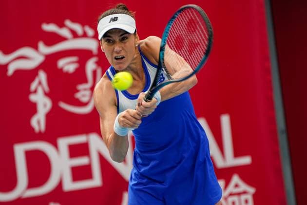 Hong Kong Tennis Open - Day 5 Romanian tennis player Sorana Cirstea during a match at the Hong Kong Tennis Open on October 29, 2025 in Hong Kong. (Photo by Vernon Yuen Nexpher Images) Hong Kong