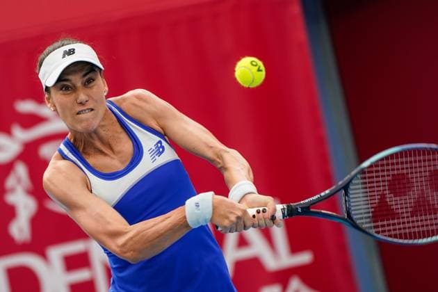 Hong Kong Tennis Open - Day 5 Romanian tennis player Sorana Cirstea during a match at the Hong Kong Tennis Open on October 29, 2025 in Hong Kong. (Photo by Vernon Yuen Nexpher Images) Hong Kong