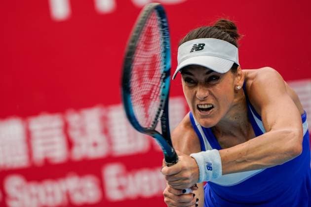 Hong Kong Tennis Open - Day 5 Romanian tennis player Sorana Cirstea during a match at the Hong Kong Tennis Open on October 29, 2025 in Hong Kong. (Photo by Vernon Yuen Nexpher Images) Hong Kong