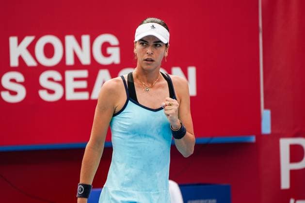 Hong Kong Tennis Open - Day 5 Australian tennis player Ajla Tomljanovic during a match at the Hong Kong Tennis Open on October 29, 2025 in Hong Kong. (Photo by Vernon Yuen Nexpher Images) Hong Kong